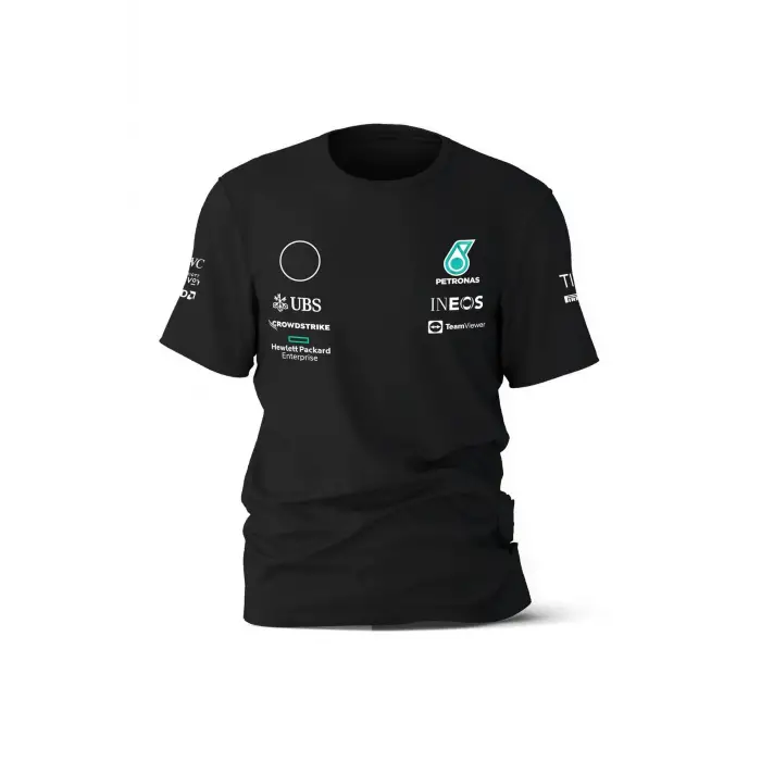 Petronas F1 Team 2022 Siyah Tshirt