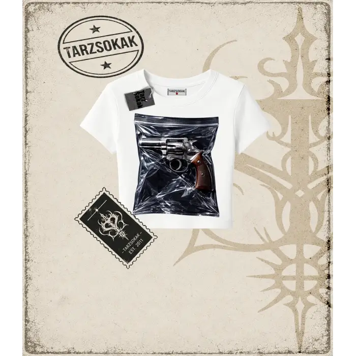 PISTOL Kadın Baby Tee