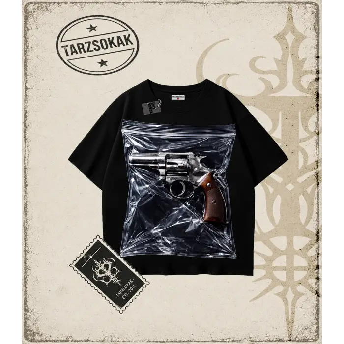 PISTOL Oversize Unisex Tişört