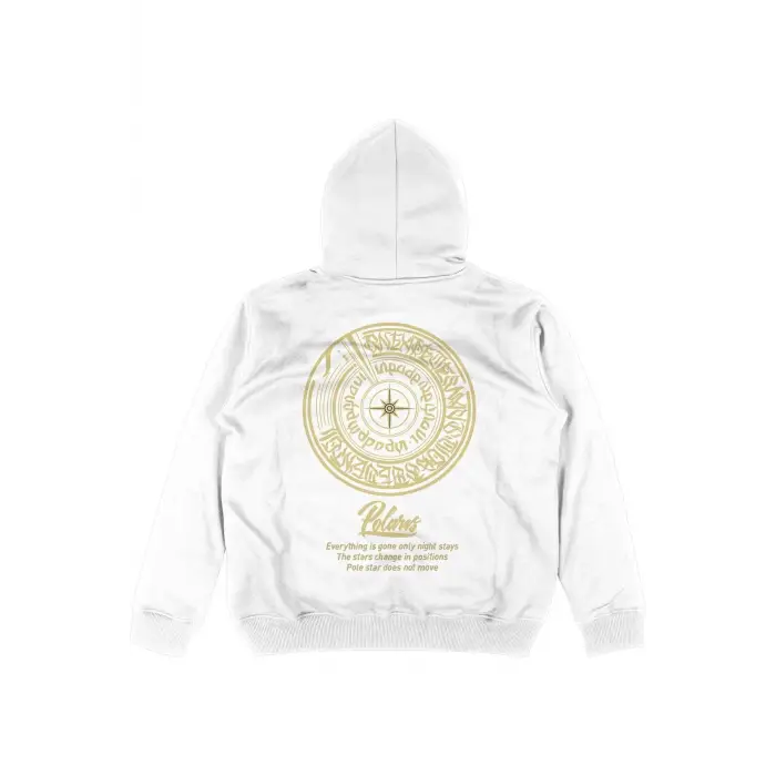 Polaris Oversize Unisex Kapüşonlu Sweatshirt Hoodie