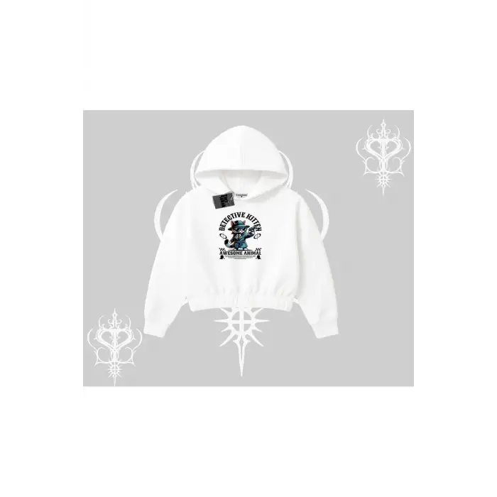 ProCATstinator Kedi Baskılı Biskilet Sweatshirt