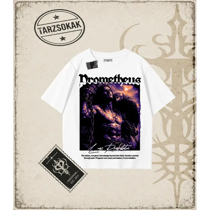PROMETHEUS Oversize Unisex Tişört