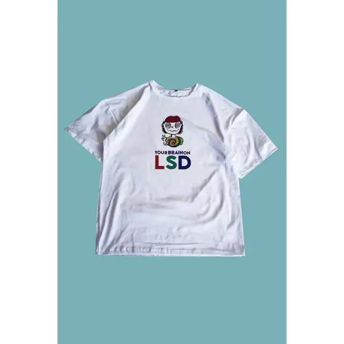 Psychedelic Lsd Oversize Tişört