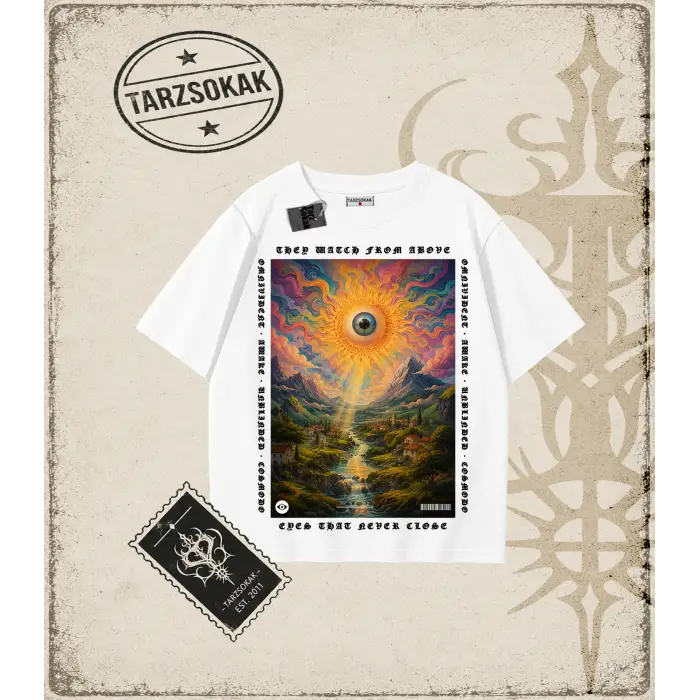 PYSCHEDELIC   Oversize Unisex Tişört