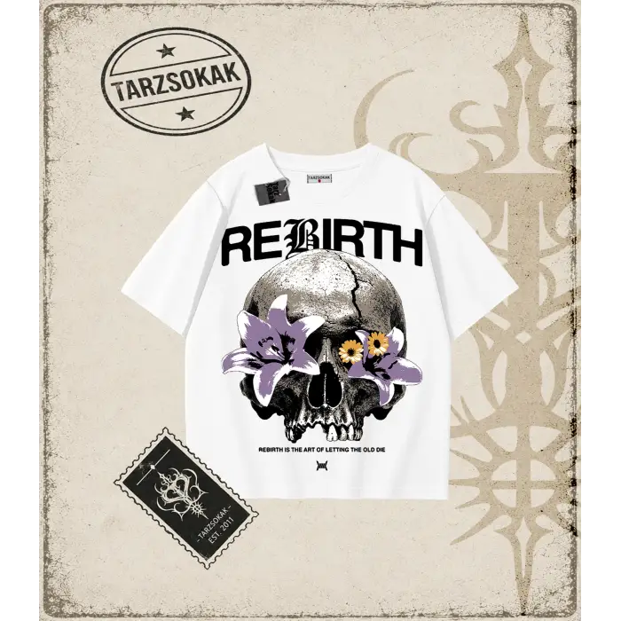 REBIRTH Oversize Unisex Tişört