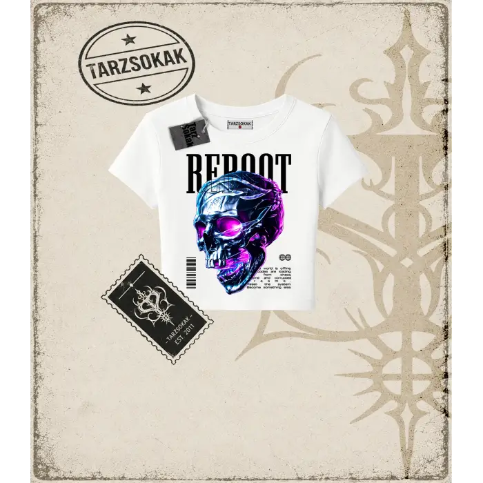 REBOOT Kadın Baby Tee
