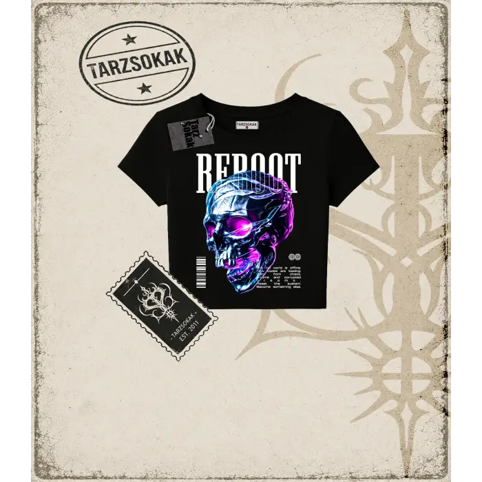 REBOOT Kadın Baby Tee
