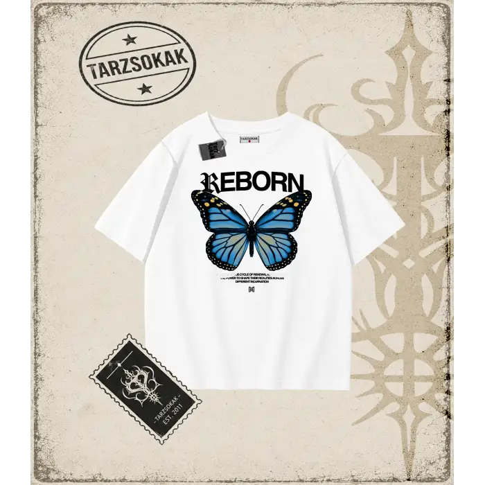 REBORN Oversize Unisex Tişört