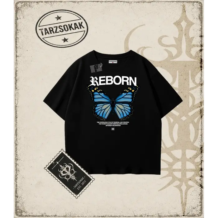 REBORN Oversize Unisex Tişört