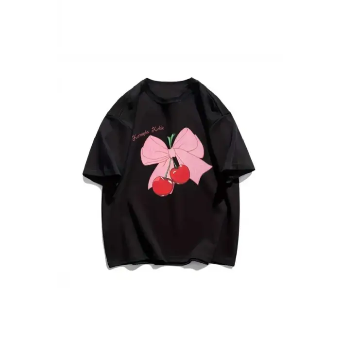 Red Cherry Bomb Oversize Unisex