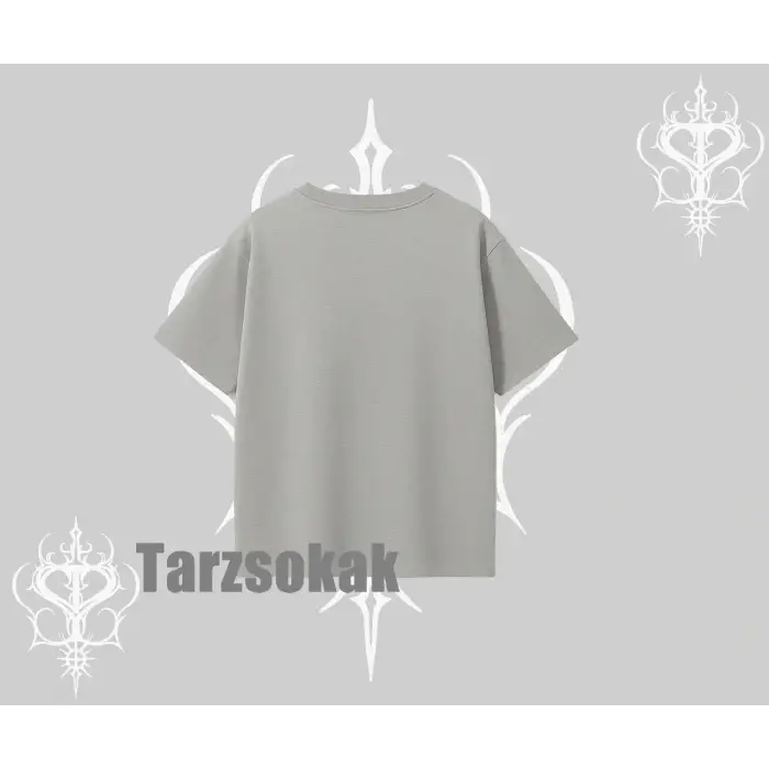 Relax Kedi Baskılı Oversize Tshirt - Çocuk