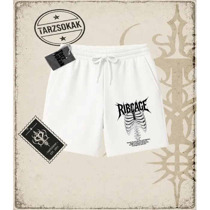 RIBCAGE Unisex Şort