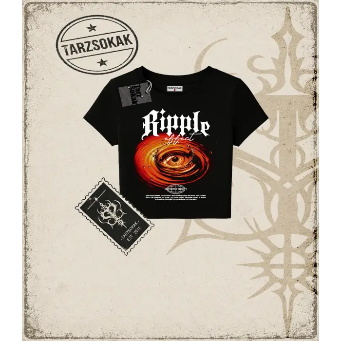 RIPPLE Kadın Baby Tee