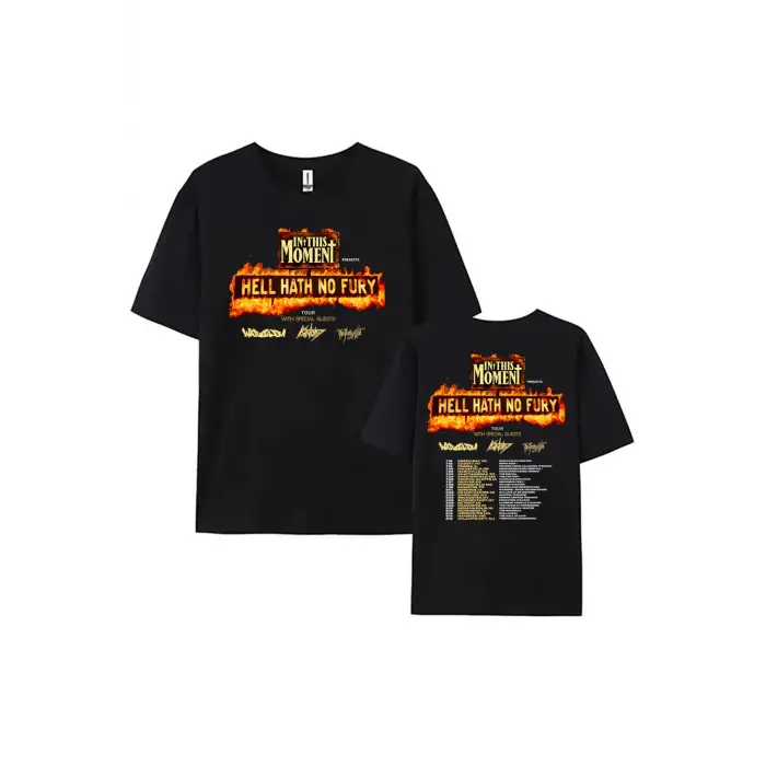 Rock Grubu Baskı Grunge Hip Hop