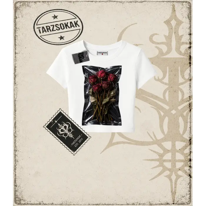 ROSE Kadın Baby Tee