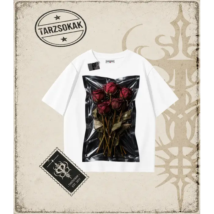 ROSE Oversize Unisex Tişört