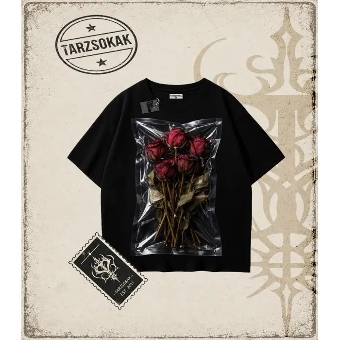 ROSE Oversize Unisex Tişört
