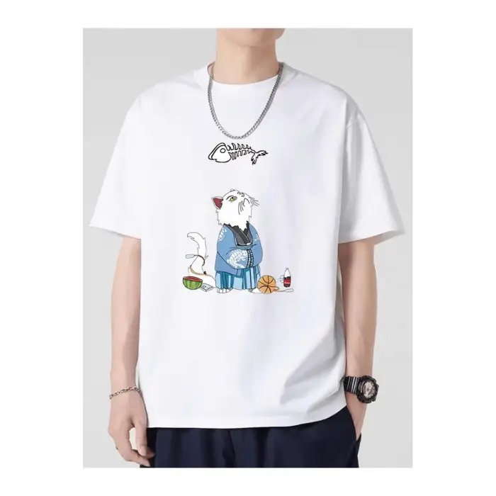Samurai Cat Oversize Unisex