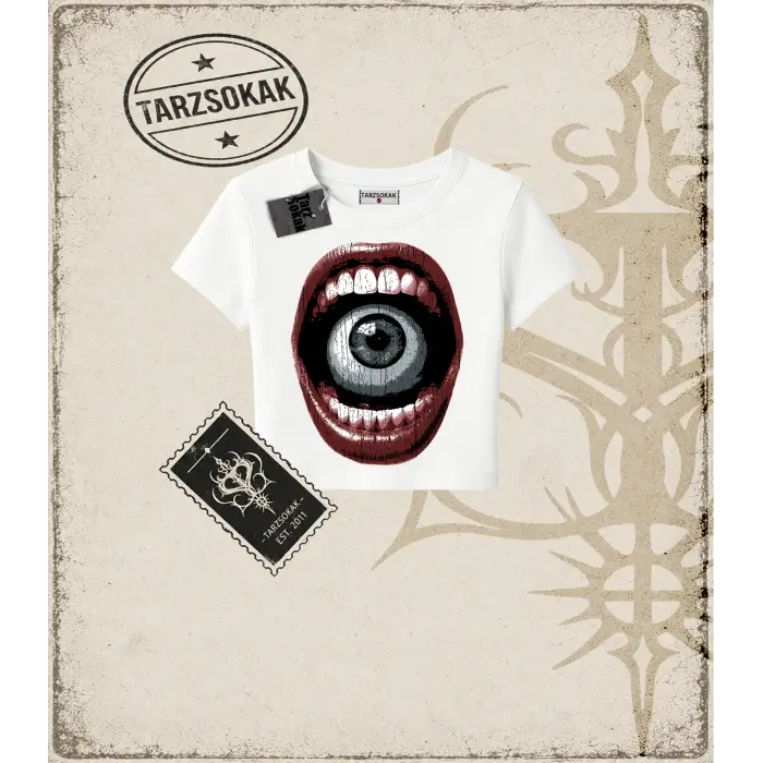 SCREAM Kadın Baby Tee