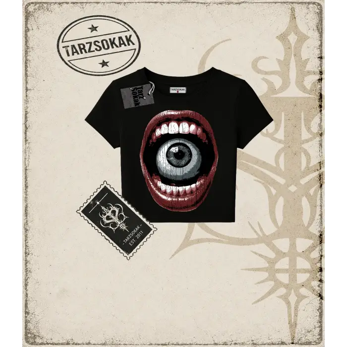 SCREAM Kadın Baby Tee