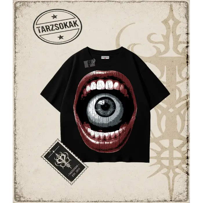 SCREAM Oversize Unisex Tişört