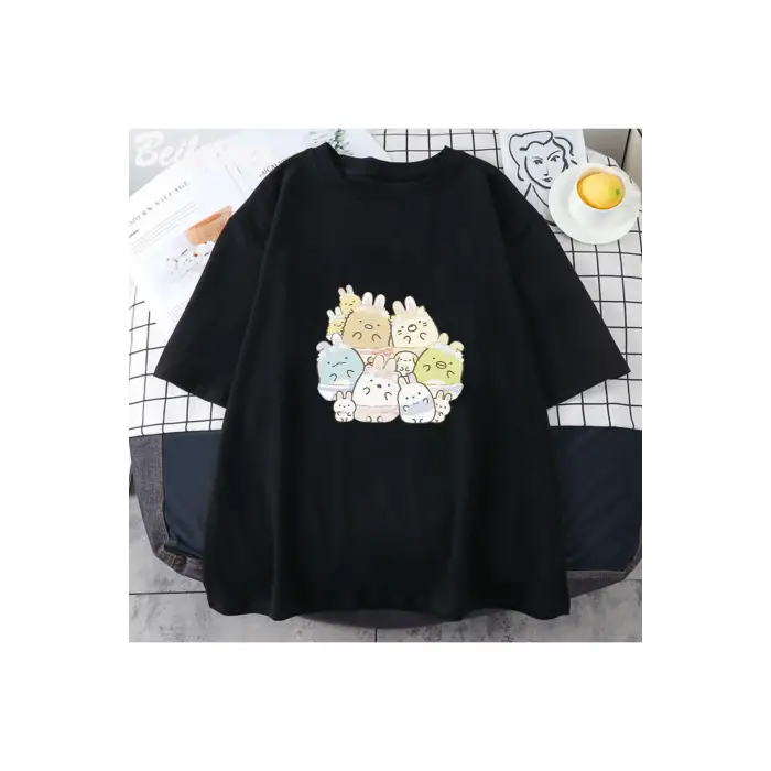 Siyah Anime Sumikko Gurashi Yaz Öğrenci