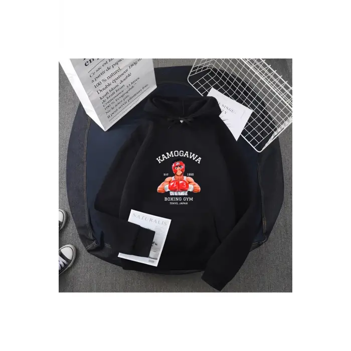 Siyah Hajime hiçbir Ippo Merch KBG