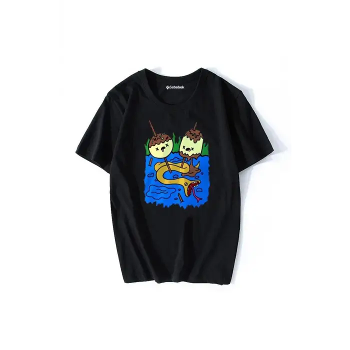 Siyah Marceline E Princesa T-shirt Et2009