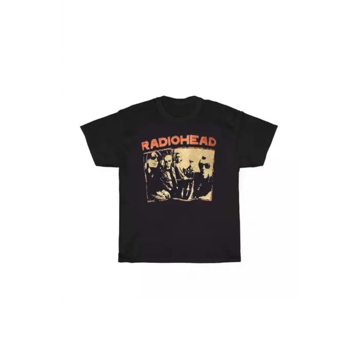 Siyah Radiohead Group Unisex
