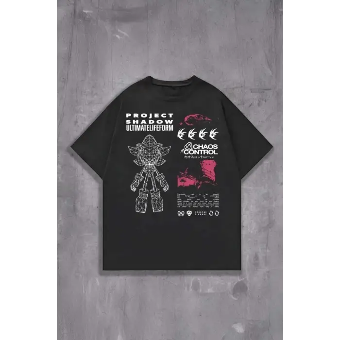 Siyah Sonic Ultimate Life Form Unisex
