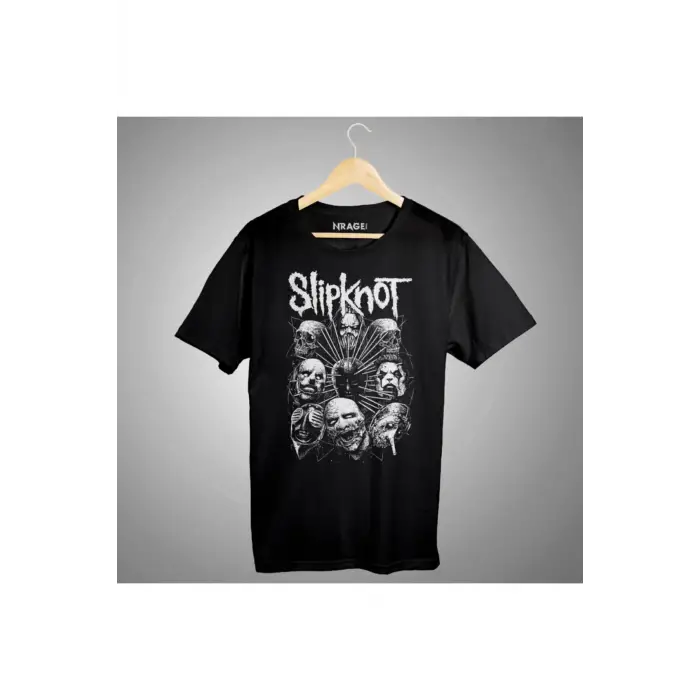 Slipknot Band Baskılı Unisex Tişört