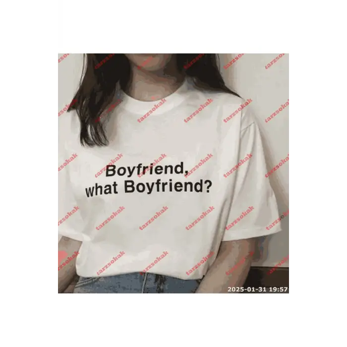Slogan Unisex Yazılı Oversize Tshirt TWGWBR23