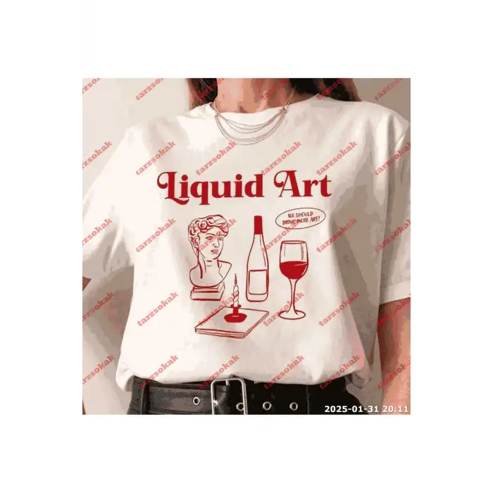 Slogan Unisex Yazılı Oversize Tshirt TWGWBR27