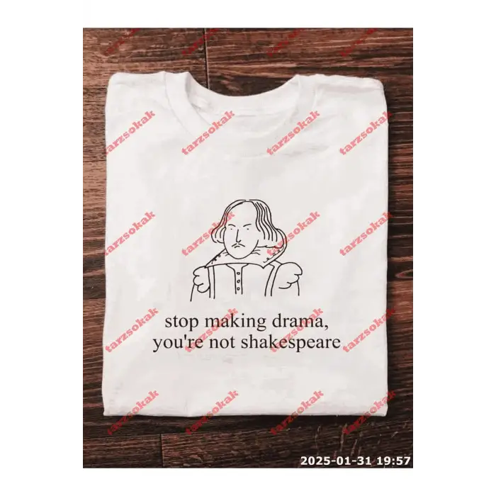 Slogan Unisex Yazılı Oversize Tshirt TWGWBR53