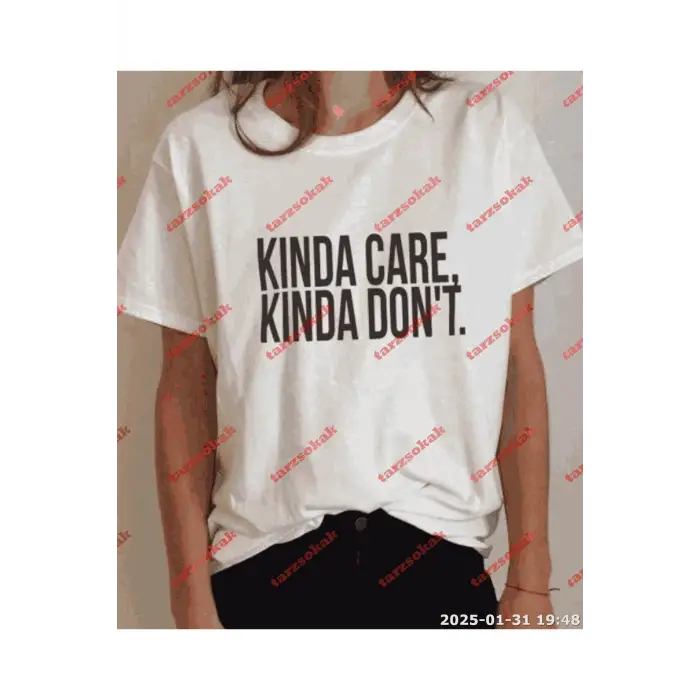 Slogan Unisex Yazılı Oversize Tshirt TWGWBR63