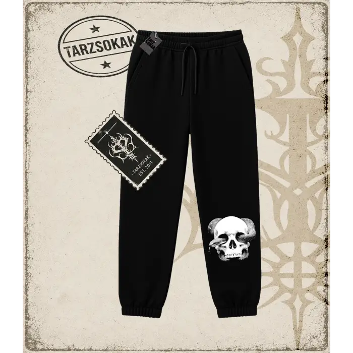 SNAKE SKULL Unisex Jogger Eşofman Altı