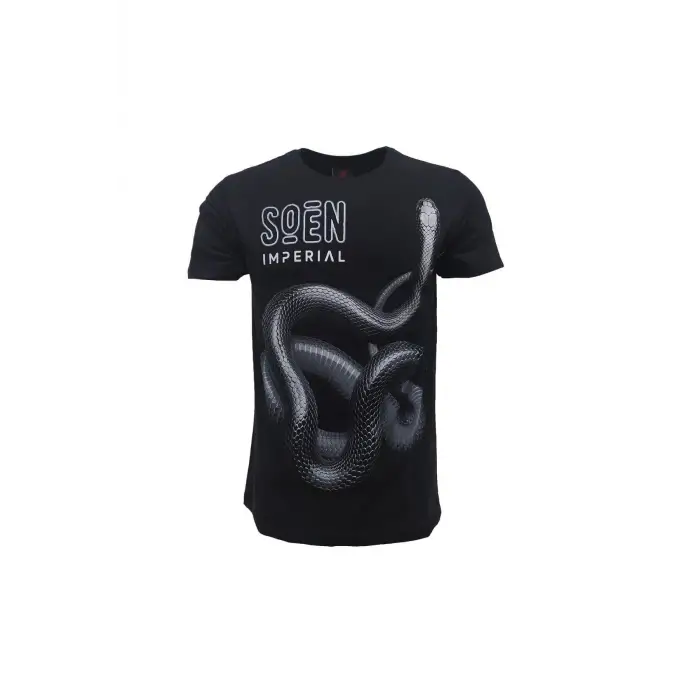 Soen Imperial Band Baskılı Penye Tişört