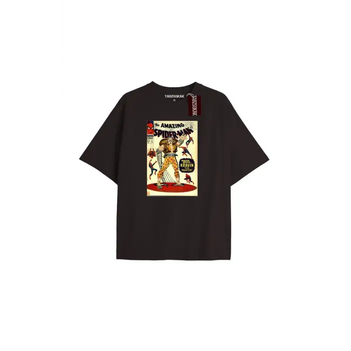 Spider-Man Gazete baskı Model No Way Home Tshirt