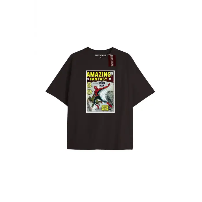 Spider-Man Gazete baskı Model No Way Home Tshirt