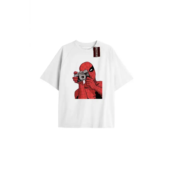 Spider-Man Gazete baskı Model No Way Home Tshirt