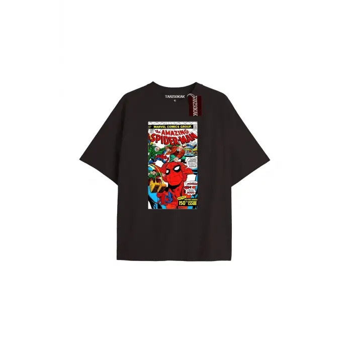 Spider-Man Gazete baskı Model No Way Home Tshirt
