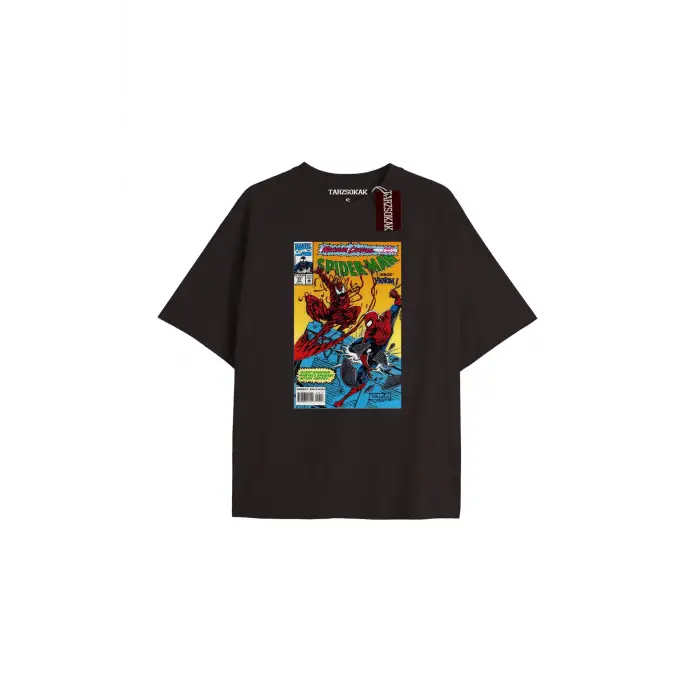 Spider-Man Gazete baskı Model No Way Home Tshirt