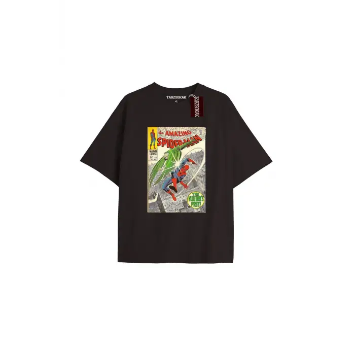 Spider-Man Gazete baskı Model No Way Home Tshirt