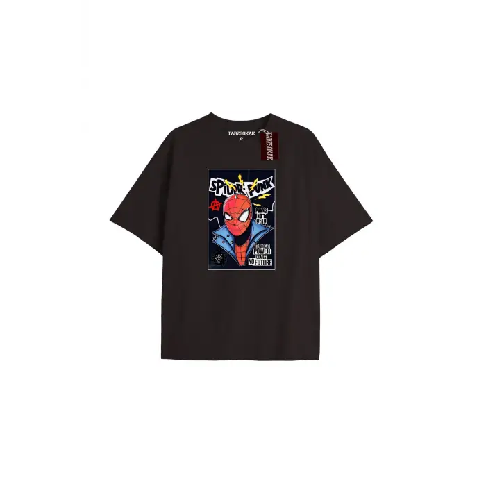 Spider-Man Gazete baskı Model No Way Home Tshirt