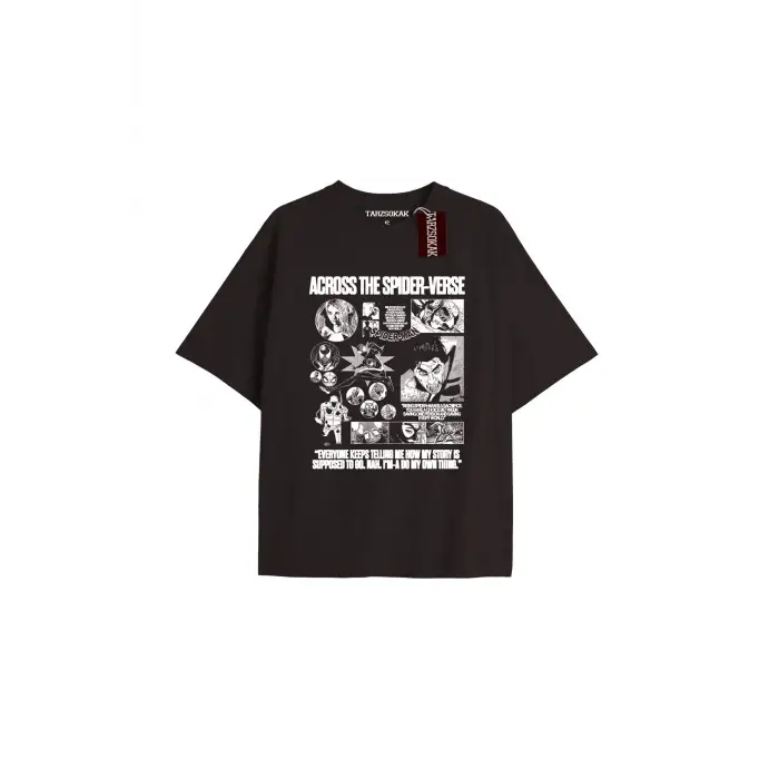 Spider-Man Gazete baskı Model No Way Home Tshirt