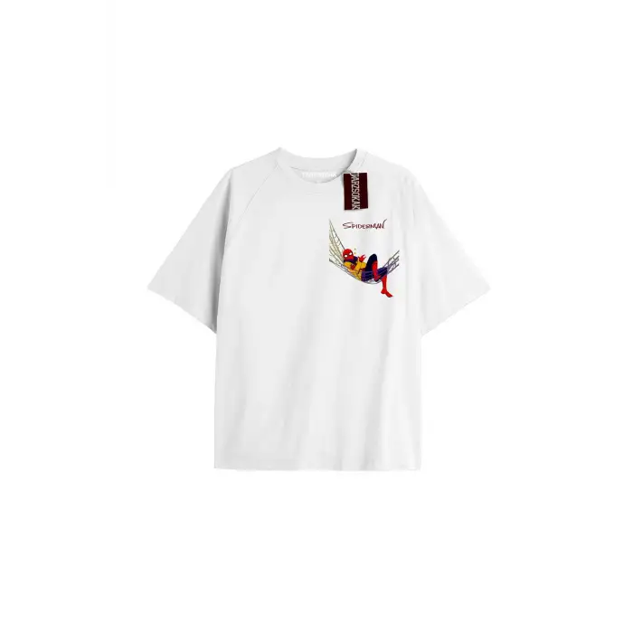 Spider-Man Gazete baskı Model No Way Home Tshirt