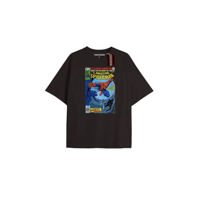 Spider-Man Gazete baskı Model No Way Home Tshirt