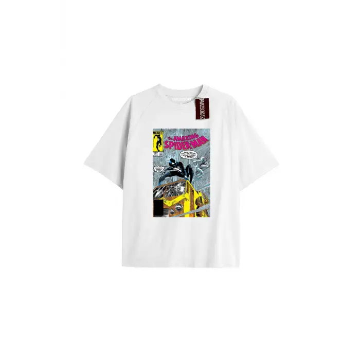 Spider-Man Gazete baskı Model No Way Home Tshirt