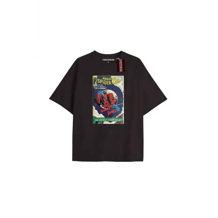 Spider-Man Gazete baskı Model No Way Home Tshirt