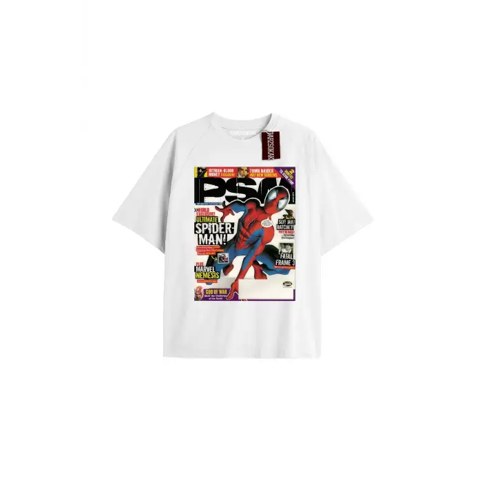 Spider-Man Gazete baskı Model No Way Home Tshirt